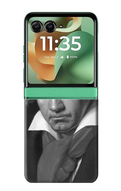 S1930 Beethoven Hülle Schutzhülle Taschen für Motorola Razr 60, Razr 2025