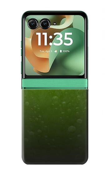 S2475 Green Apple Texture Seamless Hülle Schutzhülle Taschen für Motorola Razr 70+,60+, Razr+ (2026, 2025, 2024)