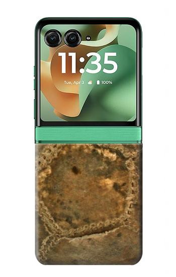 S2531 Old Soccer Ball Hülle Schutzhülle Taschen für Motorola Razr 60, Razr 2025