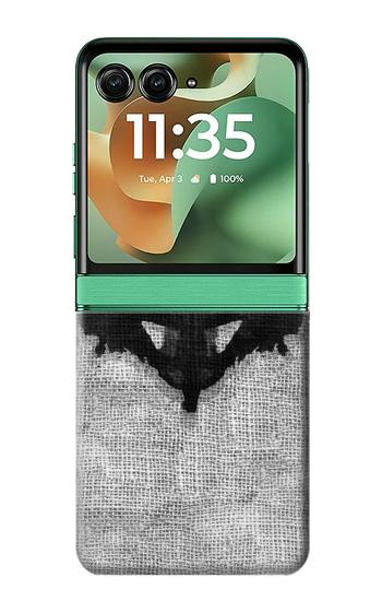 S2549 Rorschach Psychological Test Hülle Schutzhülle Taschen für Motorola Razr 60, Razr 2025