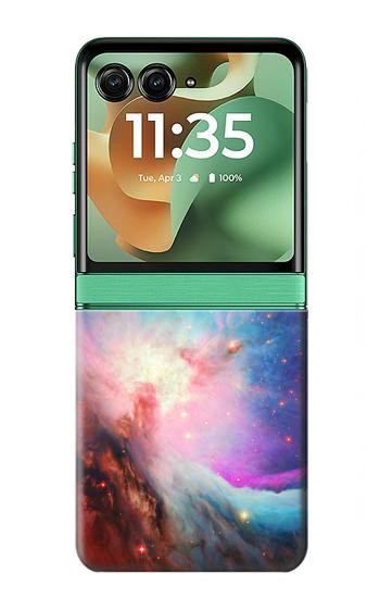 S2916 Orion Nebula M42 Hülle Schutzhülle Taschen für Motorola Razr 70+,60+, Razr+ (2026, 2025, 2024)