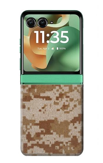 S2939 Desert Digital Camo Camouflage Hülle Schutzhülle Taschen für Motorola Razr 70+,60+, Razr+ (2026, 2025, 2024)