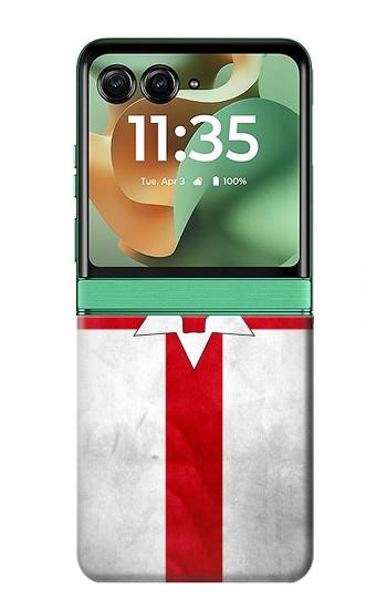 S2972 Northern Ireland Football Hülle Schutzhülle Taschen für Motorola Razr 70+,60+, Razr+ (2026, 2025, 2024)