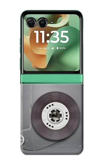S3159 Cassette Tape Hülle Schutzhülle Taschen für Motorola Razr 70+,60+, Razr+ (2026, 2025, 2024)