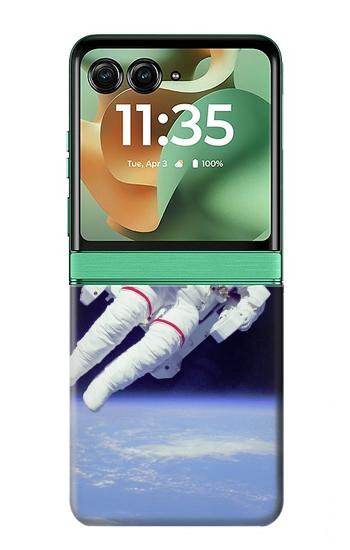 S3616 Astronaut Hülle Schutzhülle Taschen für Motorola Razr 70+,60+, Razr+ (2026, 2025, 2024)