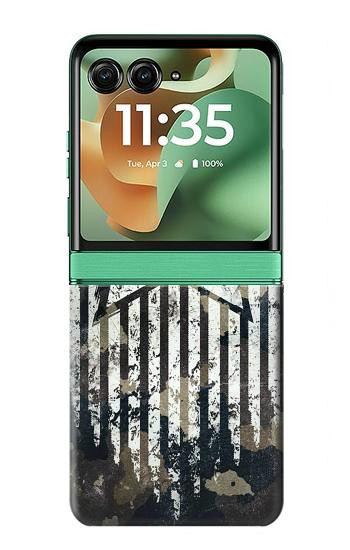 S3666 Army Camo Camouflage Hülle Schutzhülle Taschen für Motorola Razr 70+,60+, Razr+ (2026, 2025, 2024)
