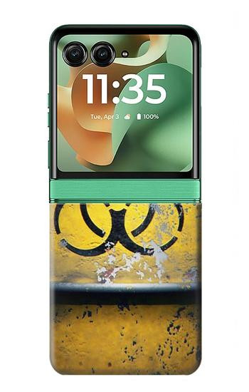 S3669 Biological Hazard Tank Graphic Hülle Schutzhülle Taschen für Motorola Razr 70+,60+, Razr+ (2026, 2025, 2024)