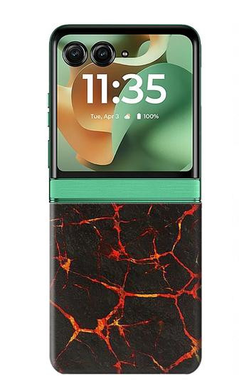 S3696 Lava Magma Hülle Schutzhülle Taschen für Motorola Razr 70+,60+, Razr+ (2026, 2025, 2024)
