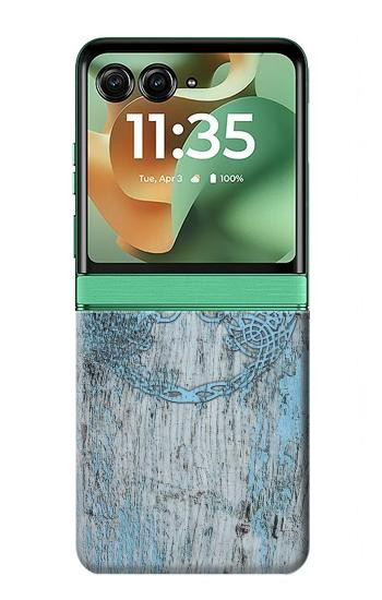 S3829 Huginn And Muninn Twin Ravens Norse Hülle Schutzhülle Taschen für Motorola Razr 70+,60+, Razr+ (2026, 2025, 2024)