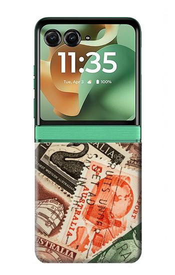 S3900 Stamps Hülle Schutzhülle Taschen für Motorola Razr 70+,60+, Razr+ (2026, 2025, 2024)