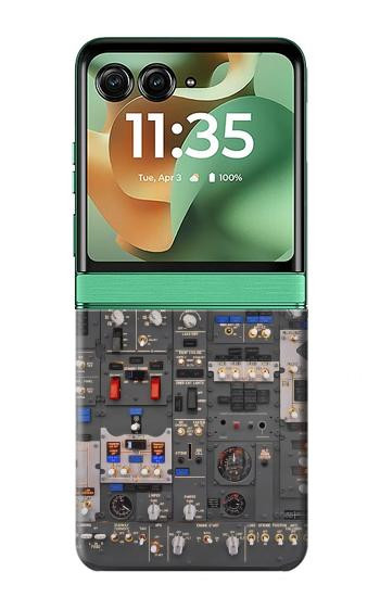 S3944 Overhead Panel Cockpit Hülle Schutzhülle Taschen für Motorola Razr 70+,60+, Razr+ (2026, 2025, 2024)