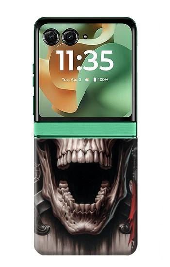 S4009 Pirate Skull Hülle Schutzhülle Taschen für Motorola Razr 70+,60+, Razr+ (2026, 2025, 2024)