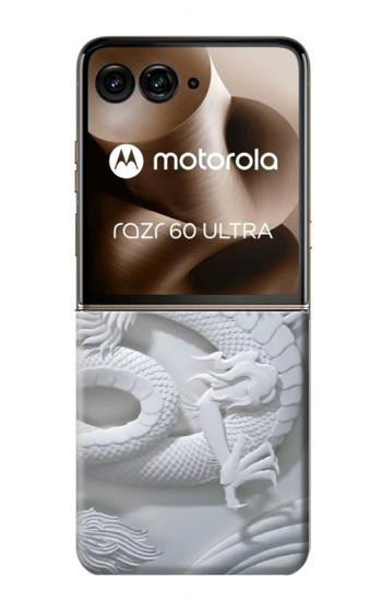 S0386 Dragon Carving Hülle Schutzhülle Taschen für Motorola Razr 60 Ultra, Razr Ultra 2025