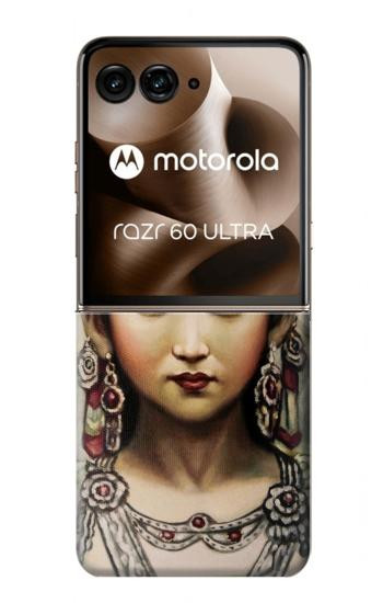 S0681 Guan Yin Hülle Schutzhülle Taschen für Motorola Razr 70 Ultra, 60 Ultra, 50 Ultra, Ultra 2026, Ultra 2025