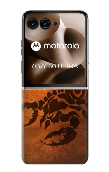 S0683 Scorpion Tattoo Hülle Schutzhülle Taschen für Motorola Razr 70 Ultra, 60 Ultra, 50 Ultra, Ultra 2026, Ultra 2025