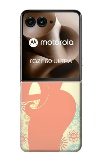 S0815 Pregnant Art Hülle Schutzhülle Taschen für Motorola Razr 60 Ultra, Razr Ultra 2025
