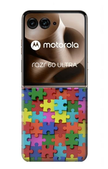 S0816 Puzzle Hülle Schutzhülle Taschen für Motorola Razr 70 Ultra, 60 Ultra, 50 Ultra, Ultra 2026, Ultra 2025