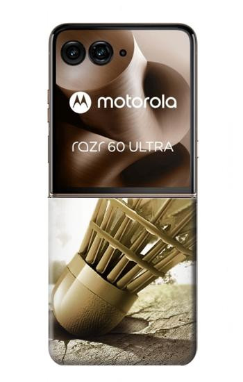 S0979 Badminton Sport Art Hülle Schutzhülle Taschen für Motorola Razr 60 Ultra, Razr Ultra 2025