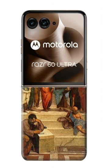 S1086 Raphael's School of Athens Hülle Schutzhülle Taschen für Motorola Razr 70 Ultra, 60 Ultra, 50 Ultra, Ultra 2026, Ultra 2025