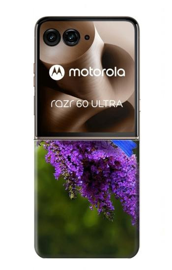 S1565 Bluebird of Happiness Blue Bird Hülle Schutzhülle Taschen für Motorola Razr 60 Ultra, Razr Ultra 2025