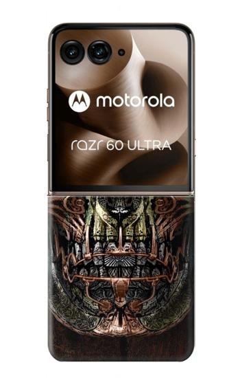 S1685 Steampunk Skull Head Hülle Schutzhülle Taschen für Motorola Razr 70 Ultra, 60 Ultra, 50 Ultra, Ultra 2026, Ultra 2025