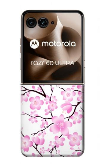 S1972 Sakura Cherry Blossoms Hülle Schutzhülle Taschen für Motorola Razr 70 Ultra, 60 Ultra, 50 Ultra, Ultra 2026, Ultra 2025