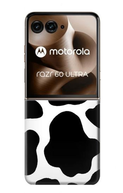 S2096 Seamless Cow Pattern Hülle Schutzhülle Taschen für Motorola Razr 60 Ultra, Razr Ultra 2025