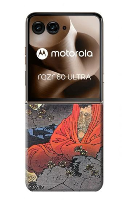 S2234 Zen Master Bodhidharma Yoshitoshi Hülle Schutzhülle Taschen für Motorola Razr 60 Ultra, Razr Ultra 2025
