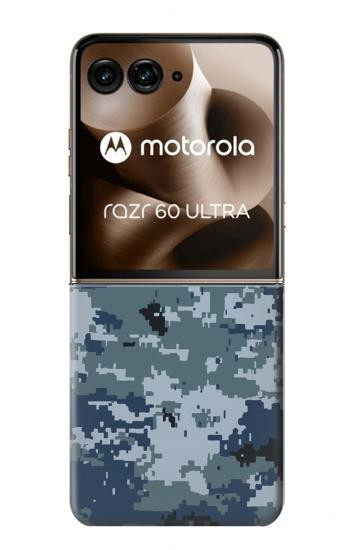 S2346 Navy Camo Camouflage Graphic Hülle Schutzhülle Taschen für Motorola Razr 70 Ultra, 60 Ultra, 50 Ultra, Ultra 2026, Ultra 2025