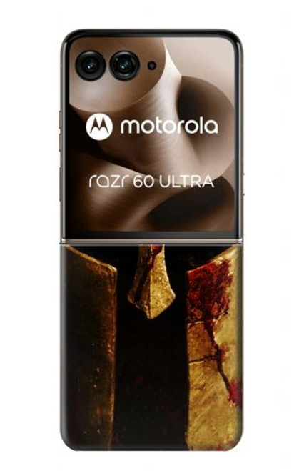 S2439 Warrior Spartan Helmet Hülle Schutzhülle Taschen für Motorola Razr 60 Ultra, Razr Ultra 2025