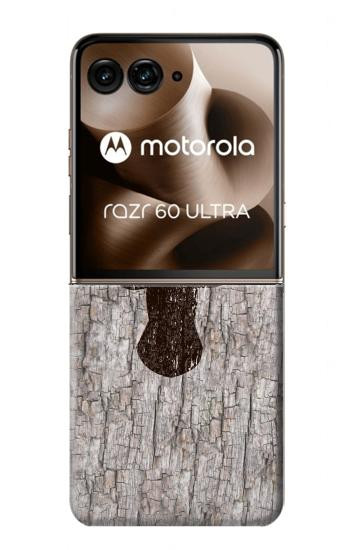 S2505 Reindeer Head Old Wood Texture Graphic Hülle Schutzhülle Taschen für Motorola Razr 70 Ultra, 60 Ultra, 50 Ultra, Ultra 2026, Ultra 2025