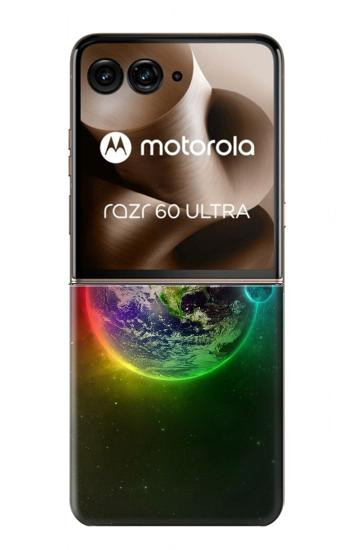 S2570 Colorful Planet Hülle Schutzhülle Taschen für Motorola Razr 70 Ultra, 60 Ultra, 50 Ultra, Ultra 2026, Ultra 2025