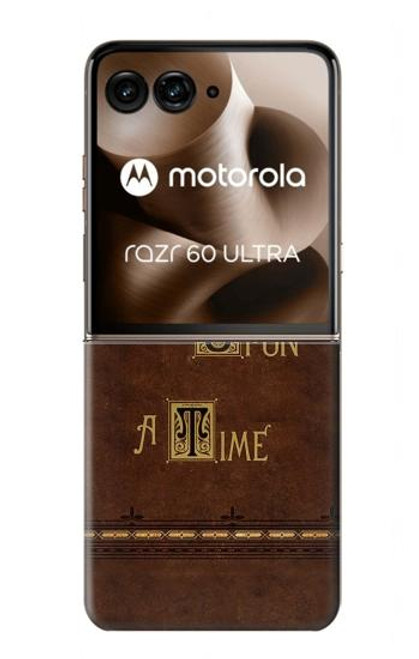 S2643 Once Upon A Time Book Hülle Schutzhülle Taschen für Motorola Razr 60 Ultra, Razr Ultra 2025