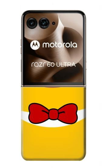 S2760 Yellow Duck Tuxedo Cartoon Hülle Schutzhülle Taschen für Motorola Razr 70 Ultra, 60 Ultra, 50 Ultra, Ultra 2026, Ultra 2025