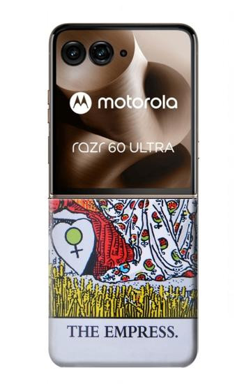 S2809 Tarot Card The Empress Hülle Schutzhülle Taschen für Motorola Razr 70 Ultra, 60 Ultra, 50 Ultra, Ultra 2026, Ultra 2025
