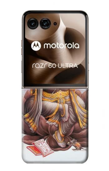 S2820 Hindu God Ganesha Ganapati Vinayaka Hülle Schutzhülle Taschen für Motorola Razr 60 Ultra, Razr Ultra 2025