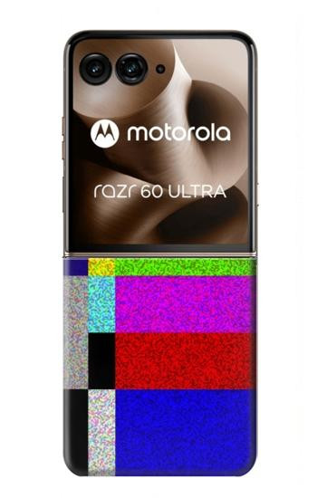 S2871 Noise Signal TV Hülle Schutzhülle Taschen für Motorola Razr 70 Ultra, 60 Ultra, 50 Ultra, Ultra 2026, Ultra 2025