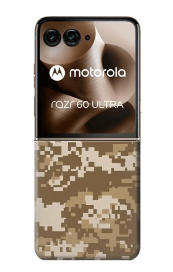 S3294 Army Desert Tan Coyote Camo Camouflage Hülle Schutzhülle Taschen für Motorola Razr 70 Ultra, 60 Ultra, 50 Ultra, Ultra 2026, Ultra 2025