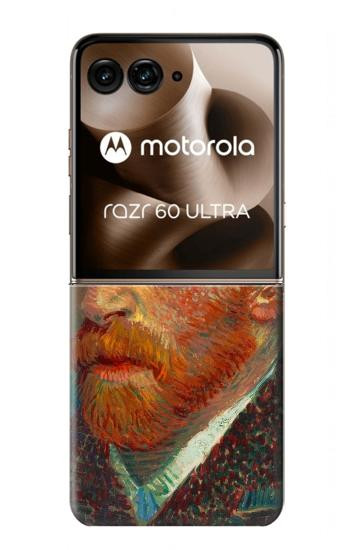 S3335 Vincent Van Gogh Self Portrait Hülle Schutzhülle Taschen für Motorola Razr 70 Ultra, 60 Ultra, 50 Ultra, Ultra 2026, Ultra 2025