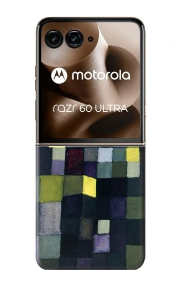 S3340 Paul Klee Architecture Hülle Schutzhülle Taschen für Motorola Razr 70 Ultra, 60 Ultra, 50 Ultra, Ultra 2026, Ultra 2025