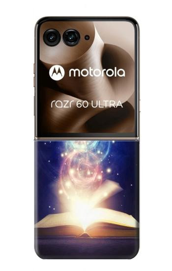 S3554 Magic Spell Book Hülle Schutzhülle Taschen für Motorola Razr 70 Ultra, 60 Ultra, 50 Ultra, Ultra 2026, Ultra 2025