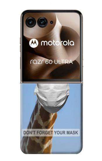 S3806 Funny Giraffe Hülle Schutzhülle Taschen für Motorola Razr 70 Ultra, 60 Ultra, 50 Ultra, Ultra 2026, Ultra 2025