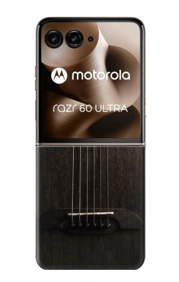 S3834 Old Woods Black Guitar Hülle Schutzhülle Taschen für Motorola Razr 70 Ultra, 60 Ultra, 50 Ultra, Ultra 2026, Ultra 2025