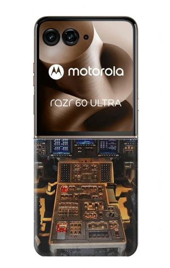 S3836 Airplane Cockpit Hülle Schutzhülle Taschen für Motorola Razr 70 Ultra, 60 Ultra, 50 Ultra, Ultra 2026, Ultra 2025