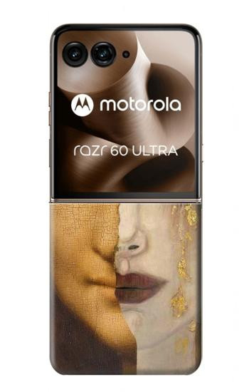 S3853 Mona Lisa Gustav Klimt Vermeer Hülle Schutzhülle Taschen für Motorola Razr 70 Ultra, 60 Ultra, 50 Ultra, Ultra 2026, Ultra 2025