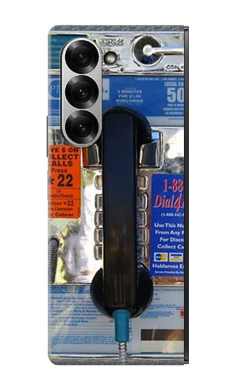 S0087 Payphone Hülle Schutzhülle Taschen für Samsung Galaxy Z Fold 7