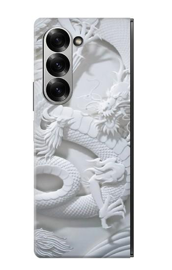 S0386 Dragon Carving Hülle Schutzhülle Taschen für Samsung Galaxy Z Fold 7