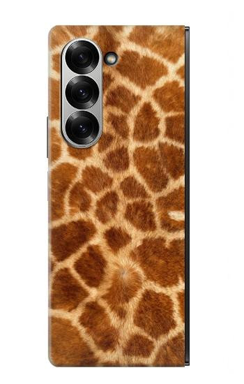 S0422 Giraffe Skin Hülle Schutzhülle Taschen für Samsung Galaxy Z Fold 7