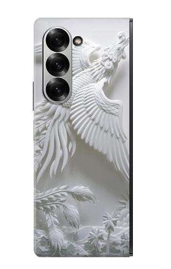 S0516 Phoenix Carving Hülle Schutzhülle Taschen für Samsung Galaxy Z Fold 7