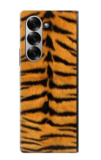 S0576 Tiger Skin Hülle Schutzhülle Taschen für Samsung Galaxy Z Fold 7